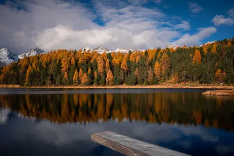 Mountain Lake 4K Wallpaper · mountains · 3840×2560