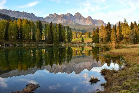 Mountain Lake 4K Wallpaper · mountains · 3840×2560