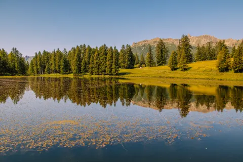 Mountain Lake 4K Wallpaper · mountains · 3840×2560