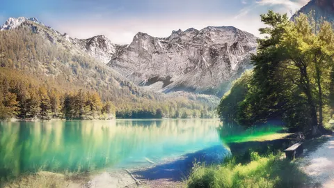 Mountain Lake 4K Wallpaper · mountains · 3840×2164