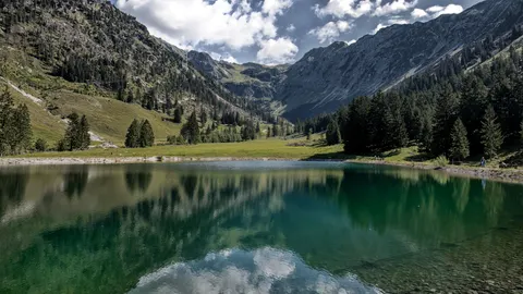 Mountain Lake 4K Wallpaper · mountains · 3840×2160
