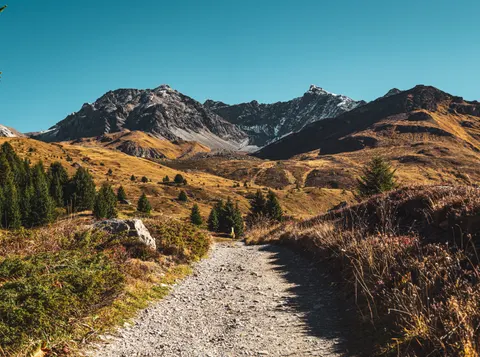 Mountain Trail 4K Wallpaper · mountains · 3840×2853