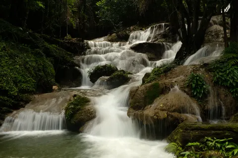Rainforest Waterfall 4K Wallpaper · nature · 3840×2560