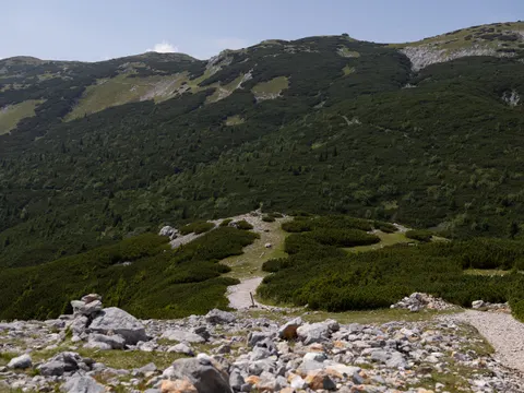 Mountain Trail 4K Wallpaper · mountains · 3840×2880