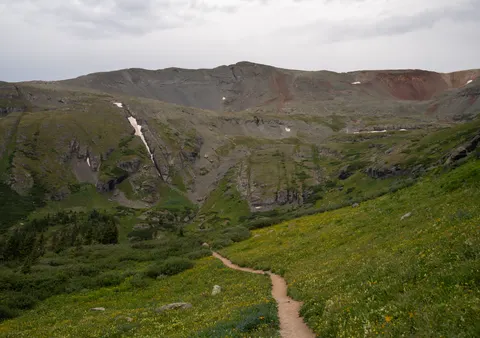 Mountain Trail 4K Wallpaper · mountains · 3840×2705