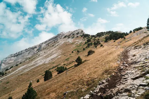 Mountain Trail 4K Wallpaper · mountains · 3840×2560