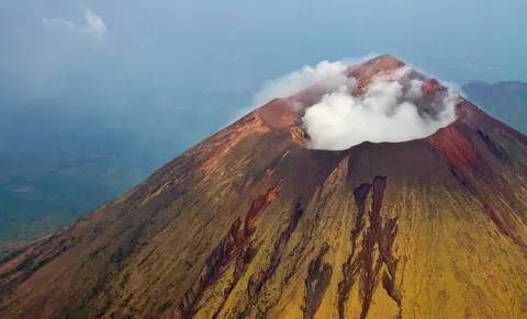 Volcanic Peak 4K Wallpaper · mountains · 3840×2325