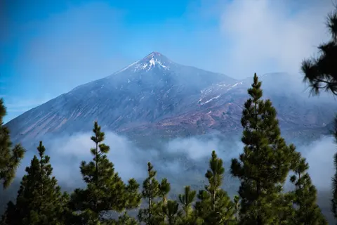 Volcanic Peak 4K Wallpaper · mountains · 3840×2563