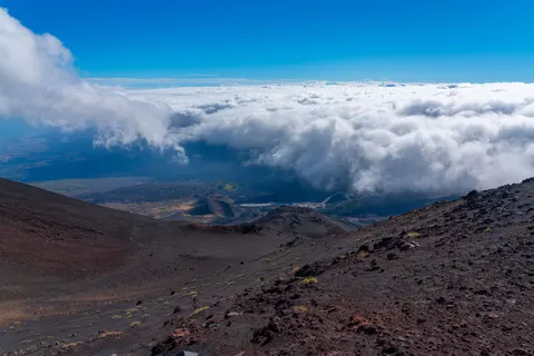 Volcanic Peak 4K Wallpaper · mountains · 3840×2561