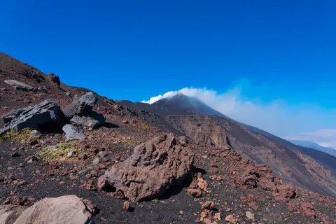 Volcanic Peak 4K Wallpaper · mountains · 3840×2561