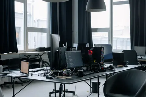Serverruimte 4K-achtergrond · technology · 3840×2561