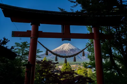 Mount Fuji 4K Wallpaper · mountains · 3840×2560