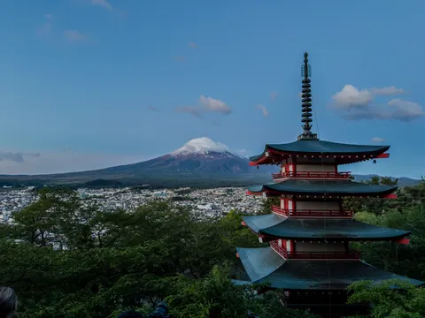 Mount Fuji 4K Wallpaper · mountains · 3840×2880