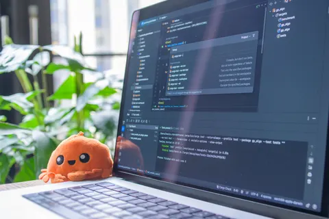 Code-Bildschirm 4K Hintergrundbild · technology · 3840×2560