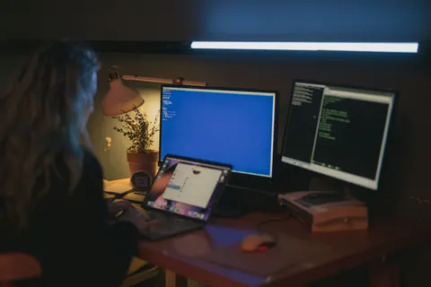 Hình nền Màn hình mã lệnh 4K · technology · 3840×2560