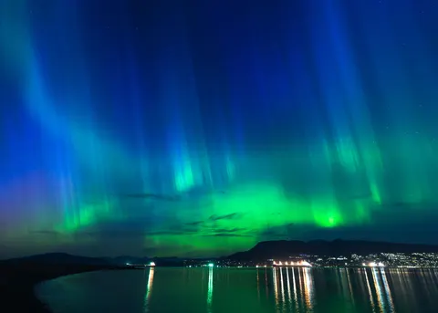 والپیپر شفق قطبی با کیفیت 4K · nature · 3840×2743