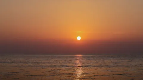 Sfondo Tramonto sull'Oceano 4K · ocean · 3840×2160