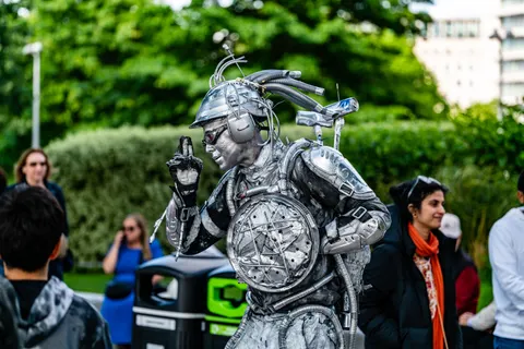 Tapeta Robot 4K · technology · 3840×2561