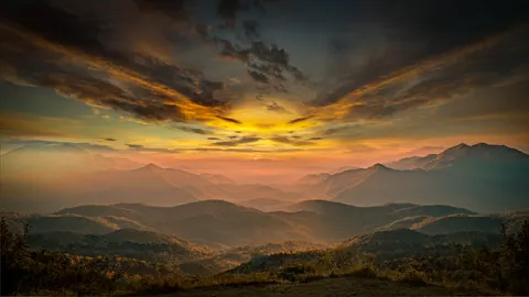 Mountain Panorama 4K Wallpaper · mountains · 3840×2160