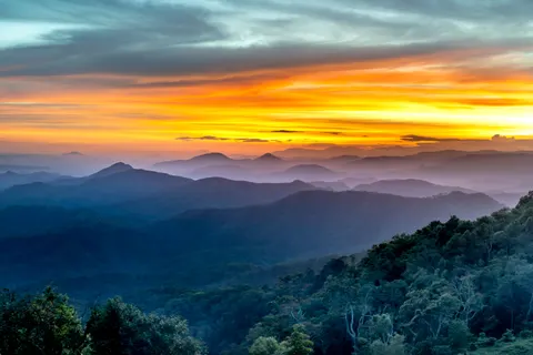Mountain Panorama 4K Wallpaper · mountains · 3840×2560
