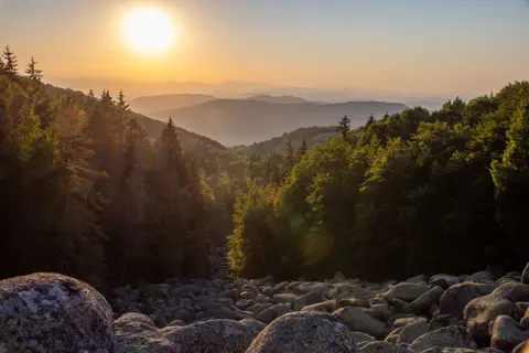 Mountain Panorama 4K Wallpaper · mountains · 3840×2560