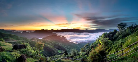 Mountain Panorama 4K Wallpaper · mountains · 3840×1720