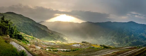 Mountain Panorama 4K Wallpaper · mountains · 3840×1477