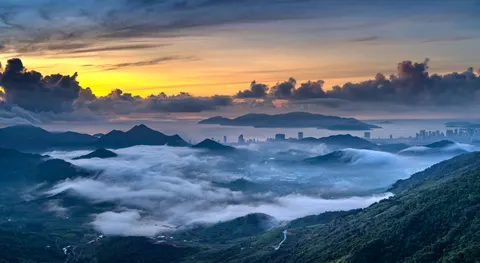 Mountain Panorama 4K Wallpaper · mountains · 3840×2099