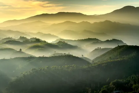 Mountain Panorama 4K Wallpaper · mountains · 3840×2561