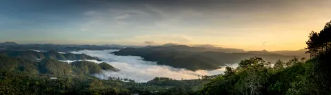 Mountain Panorama 4K Wallpaper · mountains · 3840×1111