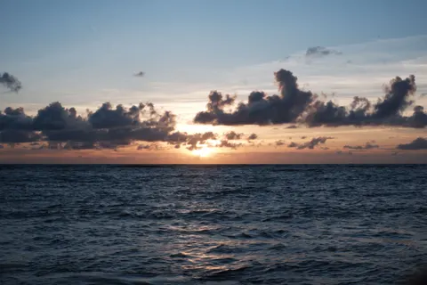 海の夕日 4K壁紙 · ocean · 3840×2560