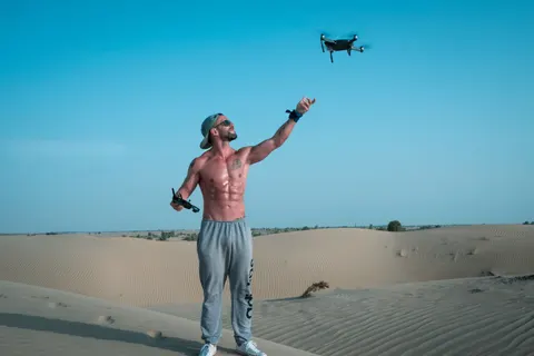 Drone 4K-achtergrond · technology · 3840×2560