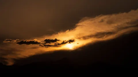 والپیپر غروب طلایی با کیفیت 4K · sunset · 3840×2160
