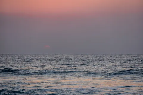 सूर्यास्त का क्षितिज 4K वॉलपेपर · sunset · 3840×2561