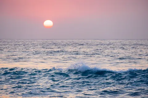 Fondo de pantalla Horizonte al Atardecer 4K · sunset · 3840×2561
