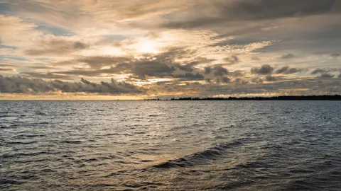 والپیپر افق غروب با کیفیت 4K · sunset · 3840×2160