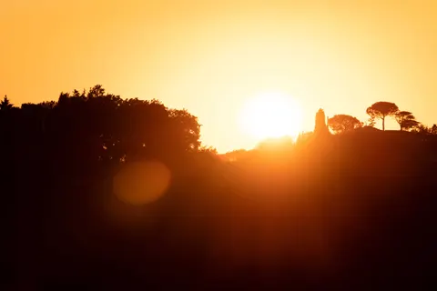 Sunset Silhouette 4K Wallpaper · sunset · 3840×2560