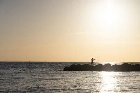 Sonnenuntergang am Meer 4K Hintergrundbild · ocean · 3840×2561