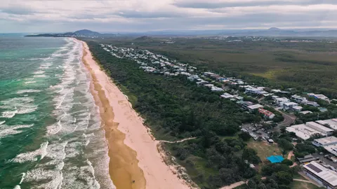 Aerial Coastline 4K Wallpaper · aerial · 3840×2160