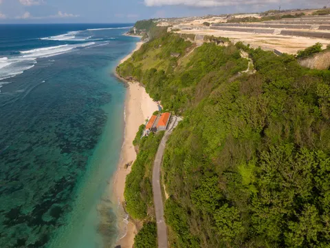 Aerial Coastline 4K Wallpaper · aerial · 3840×2880
