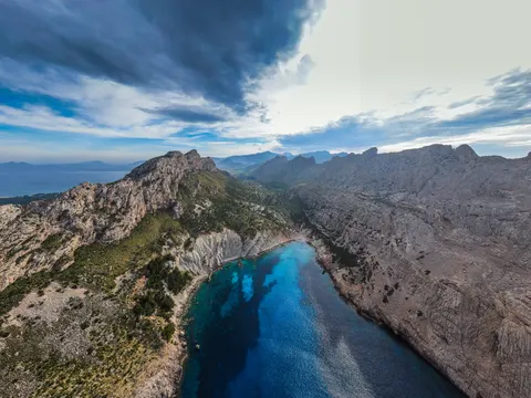 Sfondo Costa dall'Alto 4K · aerial · 3840×2880