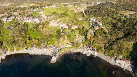 Sfondo Costa dall'Alto 4K · aerial · 3840×2160