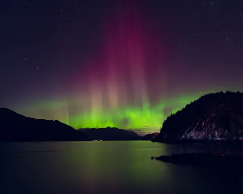 والپیپر شفق قطبی با کیفیت 4K · nature · 3840×3072