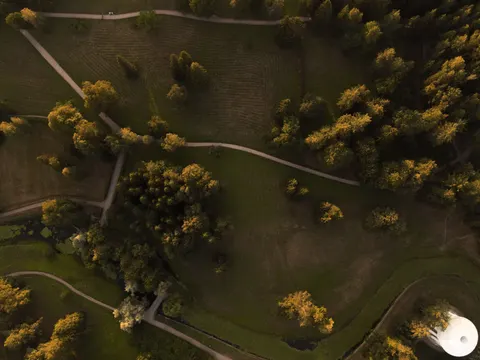 Sfondo Foresta dall'Alto 4K · aerial · 3840×2880