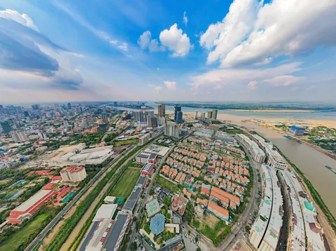 Aerial City 4K Wallpaper · aerial · 3840×2867