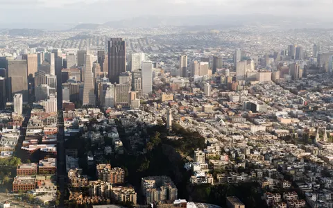 Aerial City 4K Wallpaper · aerial · 3840×2400