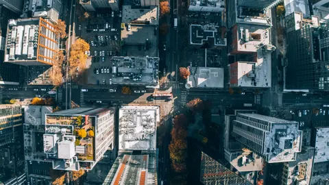 Kuş Bakışı Şehir 4K Duvar Kağıdı · aerial · 3840×2160