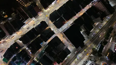 Papel de parede Cidade Vista do Alto 4K · aerial · 3840×2160