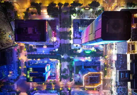 Aerial City 4K Wallpaper · aerial · 3840×2679