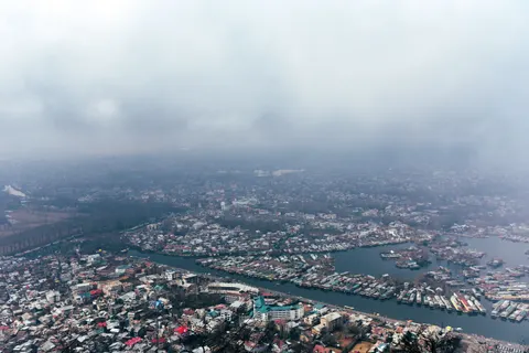 Sfondo Città dall'Alto 4K · aerial · 3840×2563